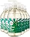 Amazon Brand - Presto! Biobased Hand Soap, Fragrance Free (6 pack)