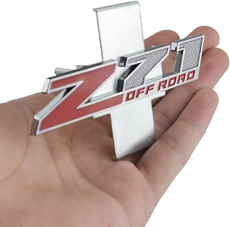 Amazon フロントグリル Z71 オフロードエンブレム 3dバッジ ネームプレート交換用 Gm Sierra Chevrolet Silverado 2500hd 3500hd用 Welike エンブレム 車 バイク