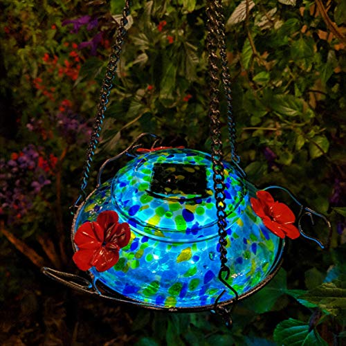 Nature S Way Solar Powered Led Illumianted Top Fill Hummingbird