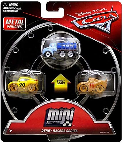 Mini Racers Diecast 3-Pack Cars with Drippy
