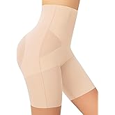 FluxFloe Shapewear for Women, Light Shaping Tummy Control High-Waisted ShortsSeamless, No-Roll Waist, Breathable
