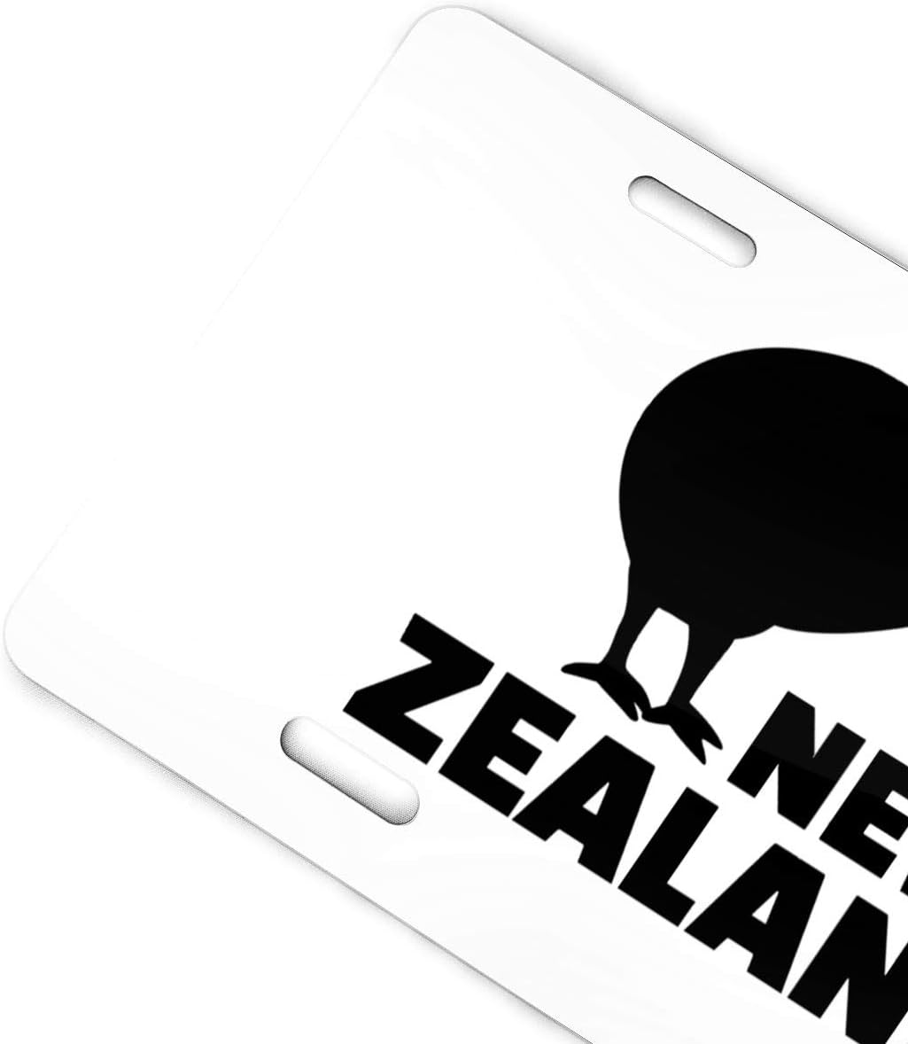 New Zealand Kiwi Slouchy Personalized Custom Novelty Sign Tag Aluminum