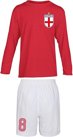 kids red england kit