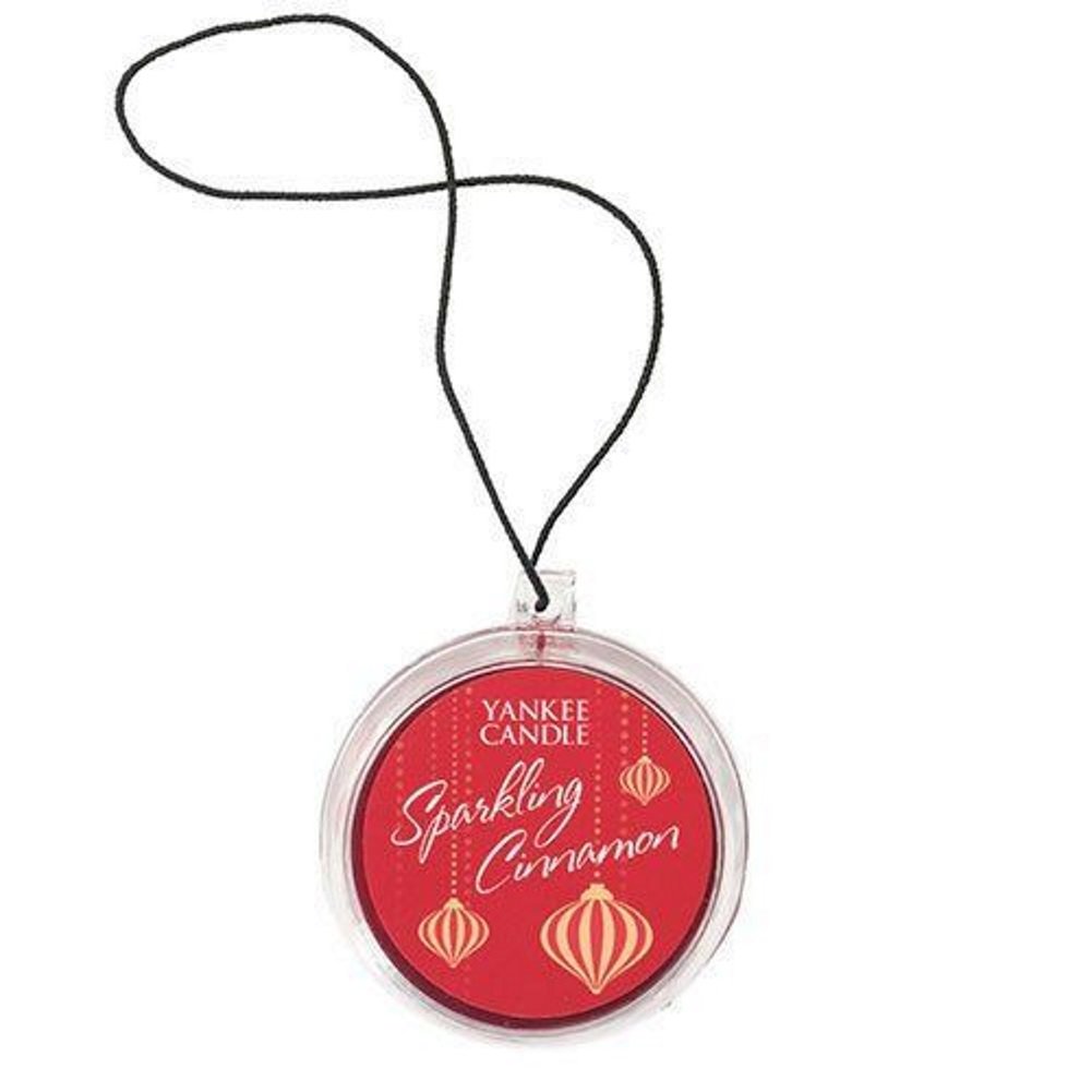 Buy Yankee Candle Sparkling Cinnamon Car Jar Air Freshener, Festive Scent Online at desertcartUAE