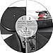VMO Bluetooth Vinyl Record Player with Powerful External Speakers, Nostalgic Turntable for 33,45 RPM Record with Adjustable Counter Weight,Wireless Connectionthumb 3