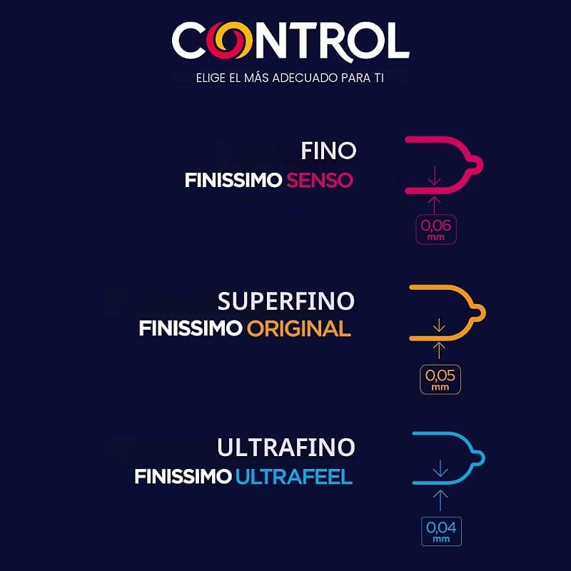 Pack Sensibilidad Finissimo Senso, Original y Ultrafeel - 3 Cajas de Preservativos - 30 Unidades