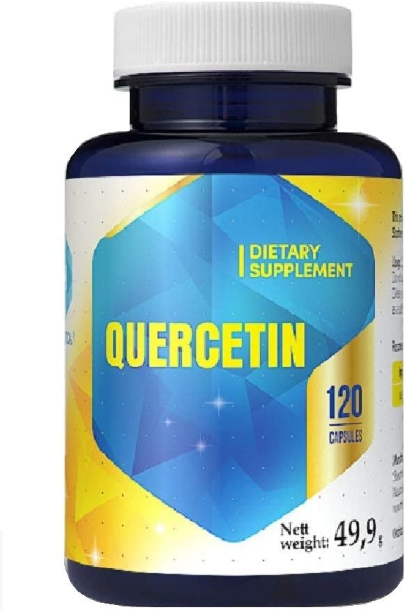 Quercetin 316 mg x 120 Capsules 4 Month Supply, High Bioavailability Natural Immune Health Supplement, 120 Count (Pack of 1)