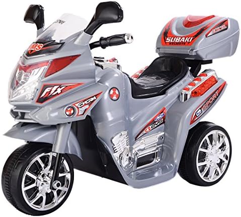 Shalleen 3 Wheel Kids Ride On Motorcycle 6V Battery Powered Electric Toy Power Bicyle New