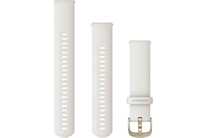 Garmin Quick Release Bracelet 20 mm, Suitable for Venu, Venu 2Plus, Venu SQ/ SQ2, Vivoactive 3/5, Vivomove Series, Forerunner 55/245/645, Approach S40/S42/S12, D2 Air