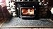 Sliced Charcoal Black Pebble Tile 1 sq.ft. (Mesh Mounted)