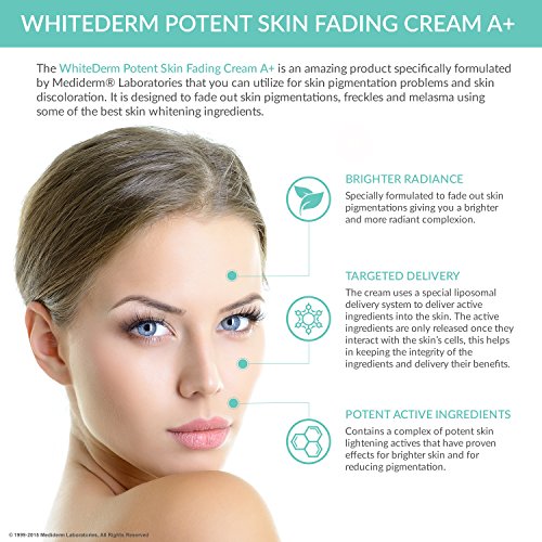 Best Dark Spot Corrector & Natural Skin Whitening Fade Cream, A+ Lightening Blemish Removal