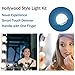 Hollywood Vanity Mirror with Lights, Makeup Mirror with 10 LED Lighting Bulbs, Dimmable 3 Color Lighting Modes LED Makeup Mirror for Bedroom