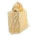 Gold Damask Reusable Fabric Gift Bag for Wedding, Bridal Shower, Birthday or Any Occasion (Large 20 Inches Wide by 27 Inches High)