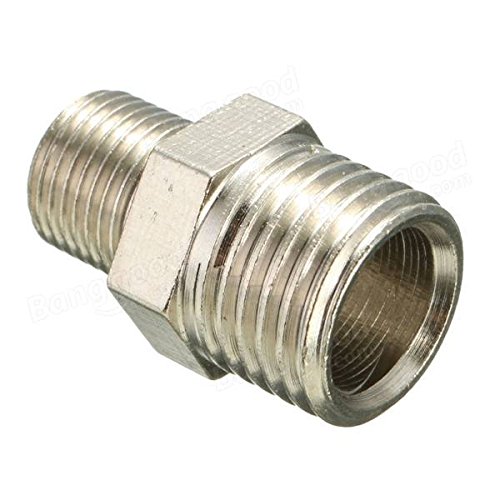 Pink Lizard 1/4 BSP to 1/8 Inch BSP Male Airbrush Connector Airbrush Hose Adaptor - Thumbnail 3