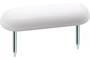 CLOVERDALE SUPPLY Plastic Upholstery Pins - 30 Pcs - Bedskirt Pins for Slipcovers and Beddings, Furniture Tacks for Chair, Table, and Dresser Legs