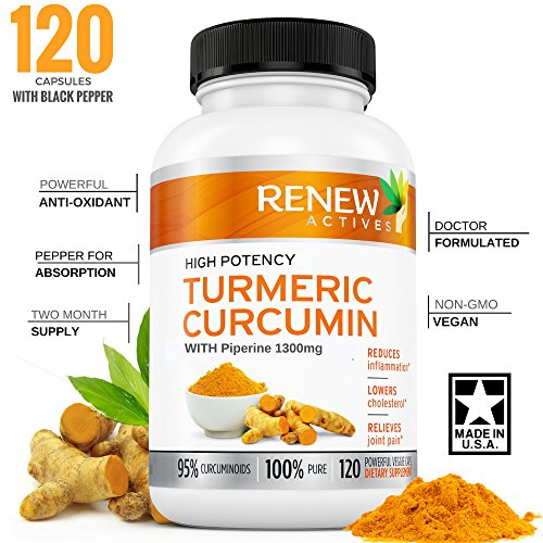 Double strength turmeric + black pepper capsules! 2 mon…