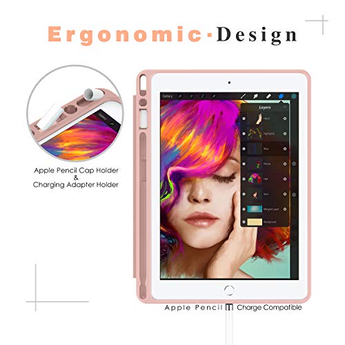 MoKo Case Fit iPad Pro 9.7 with Apple Pencil Holder Slim Lightweight