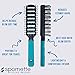 Spornette Anti Static Vent Brush #9000-MF (BLUE) Styling, Smoothing, Straightening & Blow Drying Hair Quickly With No Static - Adds Shine & Body. For Women, Men & Children