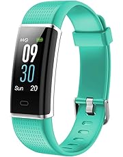 YAMAY Fitness Armband,Wasserdicht IP68 Fitness Tracker mit Pulsmesser 0,96 Zoll Farbbildschirm Aktivitätstracker Fitness Uhr Smartwatch Pulsuhren fitnessband Schrittzähler Uhr für Damen Herren