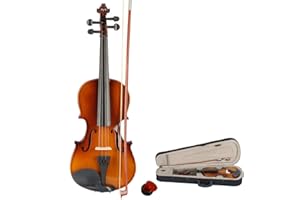 Ktaxon 3/4 Violin for Beginners, Fiddle for Students and Enthusiasts, Acoustic Violin Kit with Case, Bow, Rosin & Manual