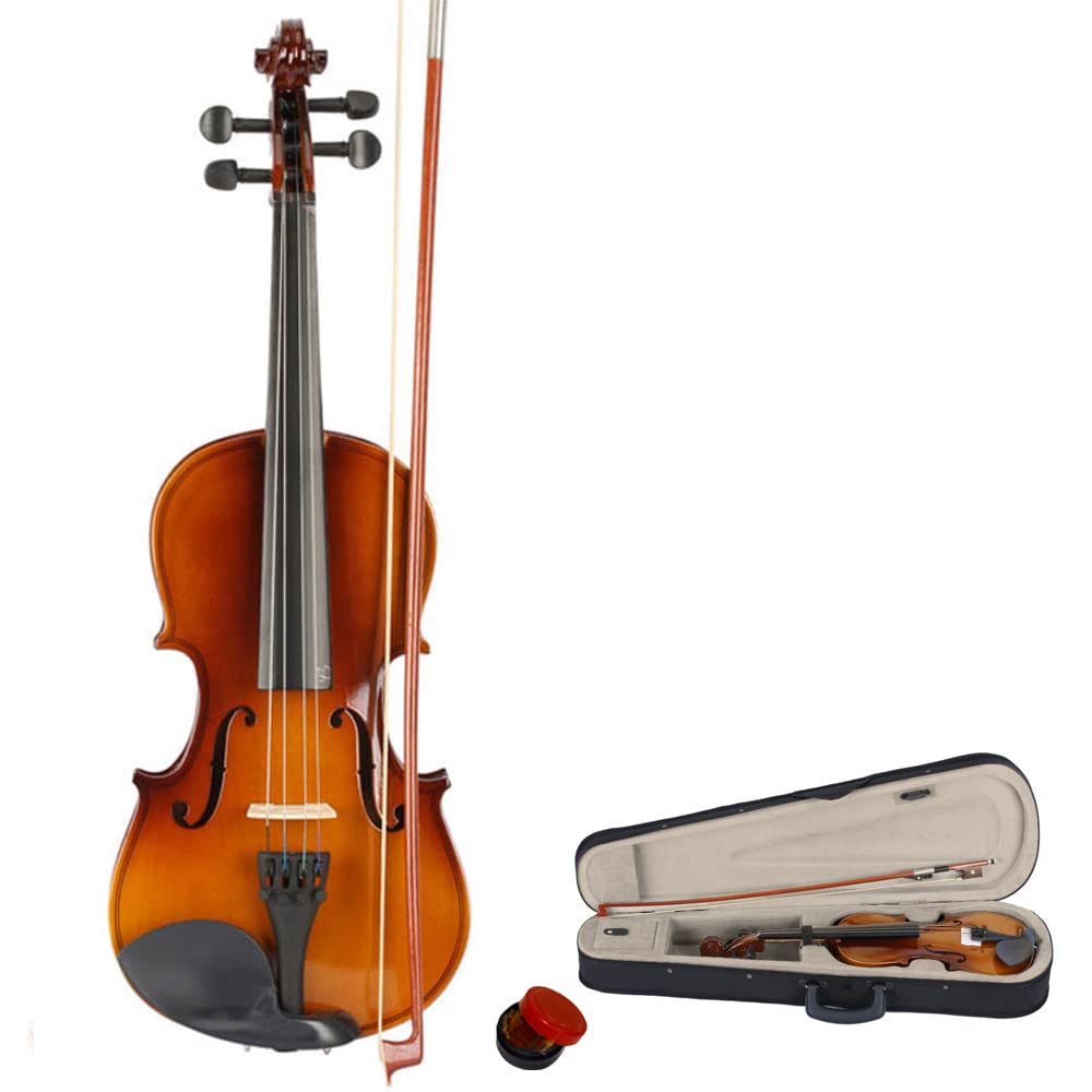 Photo 1 of ***DAMAGED BOW*****Ktaxon 3/4 Violin for Beginners, Fiddle for Students and Enthusiasts, Acoustic Violin Kit with Case, Bow, Rosin & Manual