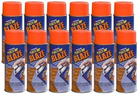 Performix Plasti Dip 11218 Blaze Orange Rubber Spray 12 PACK New