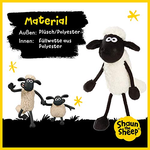 NICI Kuscheltier Shaun das Schaf 25 cm – Schaf Plüschtier für Mädchen, Jungen & Babys – Flauschiges Stofftier Schaf zum… – Bild 5