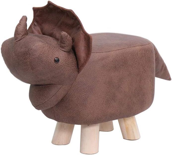 Levecon Reposapiés otomanos de Animales, pufs, Taburete para niños