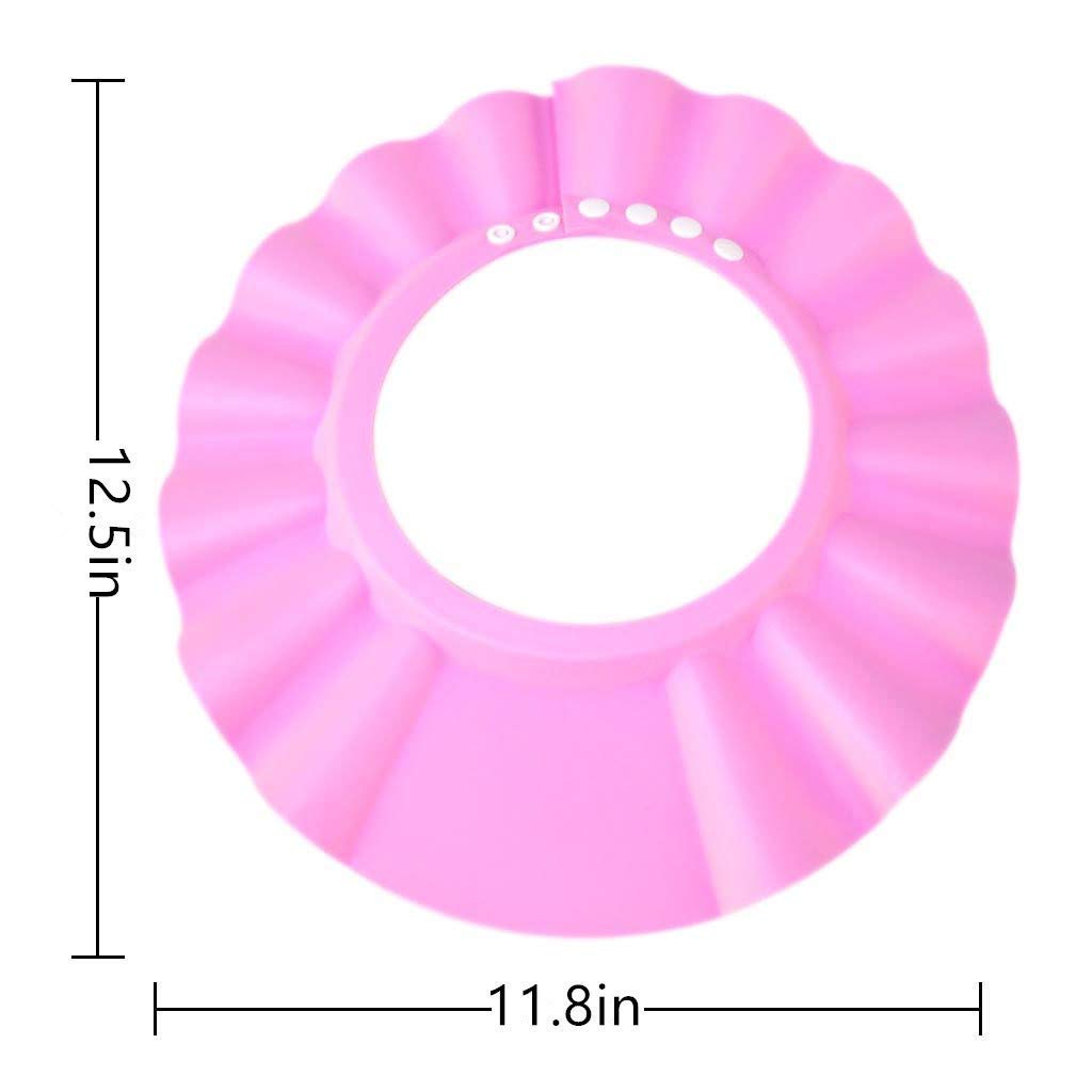 Baby Bathing Shampoo Shower Protection Hat - Soft Hat Adjustable Visor Cap for Toddler, Children, Baby, Kids : Baby