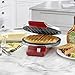 Cuisinart WMR-CAR Round Classic Waffle Maker, Stainless Steel/Red