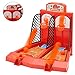 Perfect Life Ideas One or Two Player Desktop Basketball Game Classic Arcade Games Basket Ball Shootout Table Top Toy