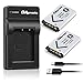 OAproda 2 Pack NP-BX1 Battery(1700mAH) and Ultrathin USB Charger for Sony NP-BX1/M8, Cyber-Shot DSC-HX80, HX400, RX100, RX100 RII, RX100 VII, RX1, RX1R, RX100M II, RX100 V, RX100 IV, HX300, HX50V