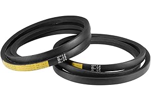 uxcell B72 V-Belts 72" Pitch Length, B-Section Rubber Drive Belt 2pcs