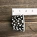 Candy Nut Mini Baking Paper Treat Cups - Black Gold White - 48 Pack