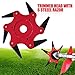 Ball's Outdoor Trimmer Head 6 Steel Blades Razors 65Mn Lawn Mower Grass Weed Eater Brush Cutter Tool