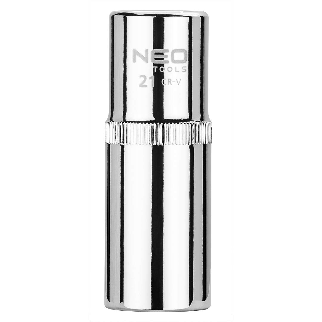 NEO 08-080 21 mm 1/2-Inch 12 Points Deep Socket