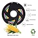 OTOT PLA Filament Rainbow 3D Printer pla spools,1.75mm Filament 2.2 LBS 1KG, Rainbow Multicolor