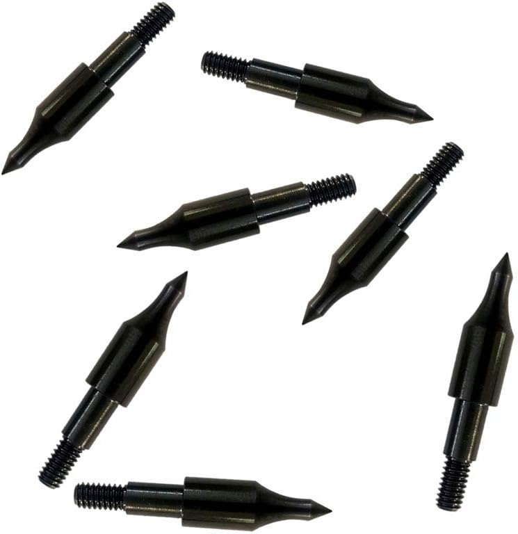100 Grain Archery Field Points Practice Field Tips, Archery Target Practice Hunting Arrow Tip for Recurve, Compound Bow Crossbow, Screw-in 100 Grain (12pcs) : Sports & Outdoors