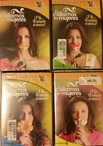 DVD Lo Que Callamos Las Mujeres Vol 1,2,3,4