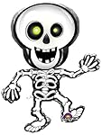 33" DANCING SKELETON BALLOON - Amazing New HOVERING ANTI-GRAVITY TOY - Free Floating, Flying Halloween Party Favor