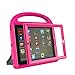 BMOUO Kids Case for iPad 2 3 4 - Shockproof Hard Cover Convertible Handle Stand Kids Case with Built-in Screen Protector for Apple iPad 2nd 3rd 4th Generation (Rose)