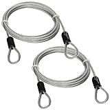 Lumintrail 4 Foot 3mm Braided Steel Coated Security