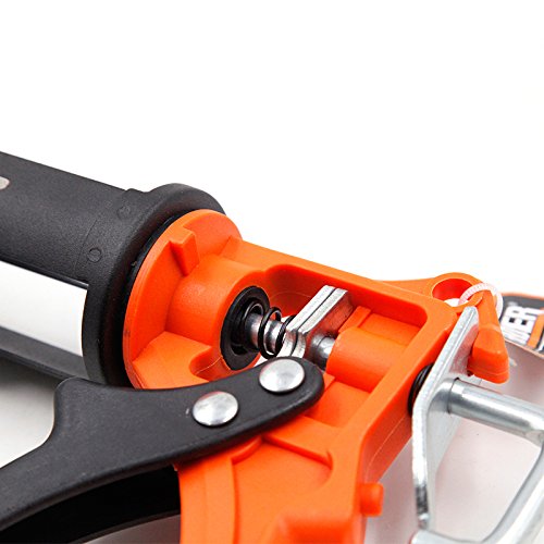 GNB Industry Standard Size 10oz Caulking Gun Set, Manual Cartridge Rod Cradle,Fits 10 oz tube/cartridge