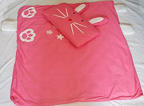 Amazon キッズ 寝袋 シュラフ 室内 かわいいキャラクター 布団 ブランケット保育園 幼稚園のお昼寝 泊り 夏のアウトドア うさぎちゃん 掛け布団 ベビー マタニティ 通販