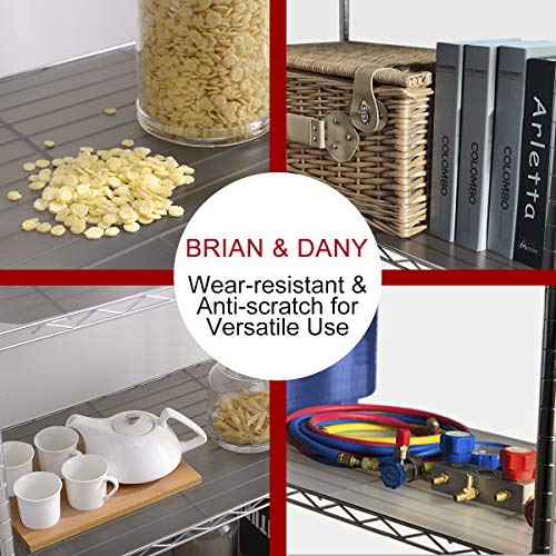 BRIAN & DANY Wire Shelf Liner 18" X 36", Heavy Duty Shelf Liners for