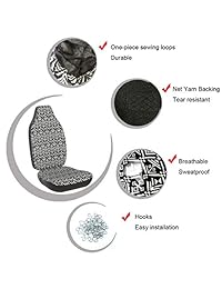 INFANZIA Baja   Fundas para asiento delantero de automóvil