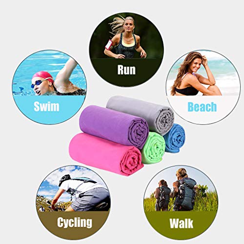Microfiber-Towel-Quick-Dry-Super-Absorbent-Outdoor-Travel-Sports-Towel-Ultra-Compact-Lightweight-Best-for-Shower-Camping-Beach-Gym-Yoga-Hiking-Swimming-Workout-Backpacking-Gray-1