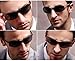 MOTELAN Men's Polarized Sunglasses for Driving Fishing Golf Metal Glasses UV400