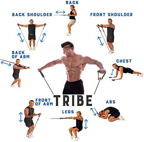 11 Pcs Resistance Bands Set Latex Workout Tubes