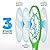 Bug Zapper Rechargeable Racket, Insect Fly Killer, Mosquito Repellent Electric Swatter, Eliminates Most Flying Pests, LED Flashlight, Unique 3-Layer Safety Mesh